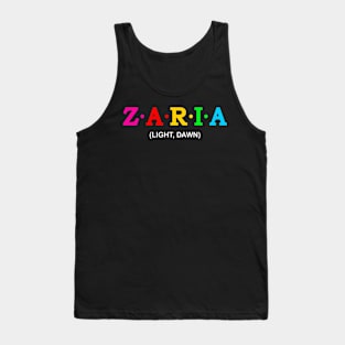 Zaria - Light, Dawn Tank Top